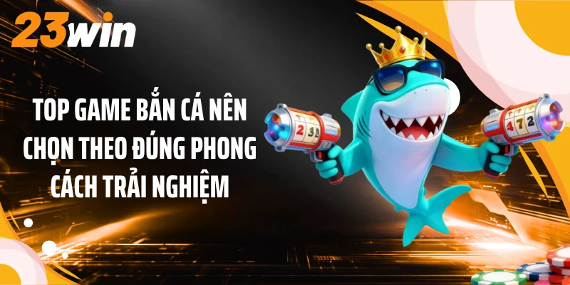 Top Game Bắn Cá 23WIN: 5 Lựa Chọn Mang Sắc Thái Riêng 3 Top game bắn cá nên chọn theo đúng phong cách trải nghiệm